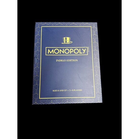 WS Game Company Other - Monopoly Indigo Board Game Vintage bookshelf by WS Game Company New in Box